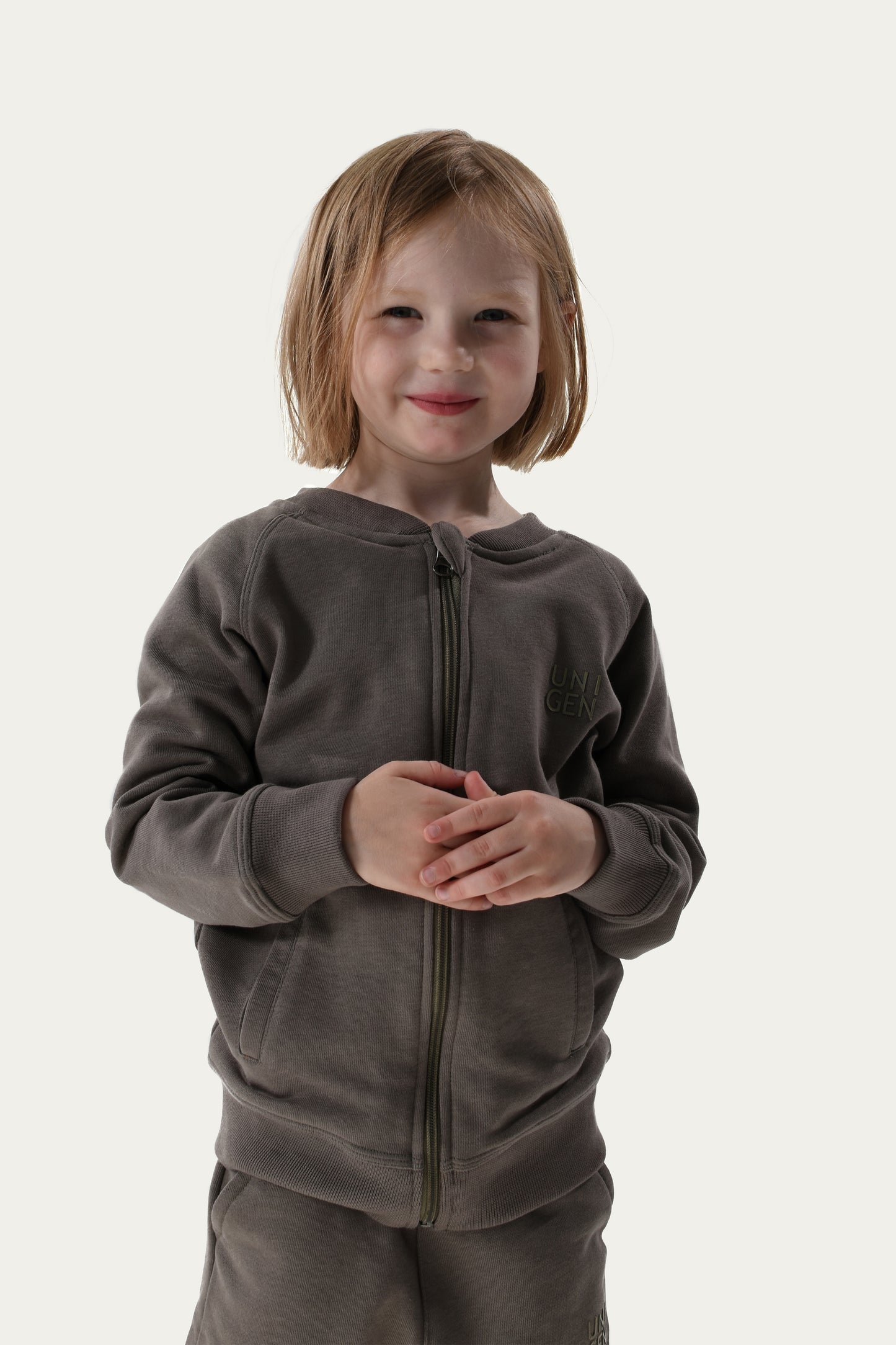 Zipper Jacket with Short Earth