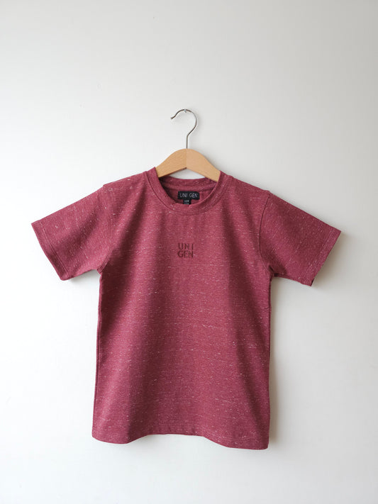 T-shirt Heather Wine